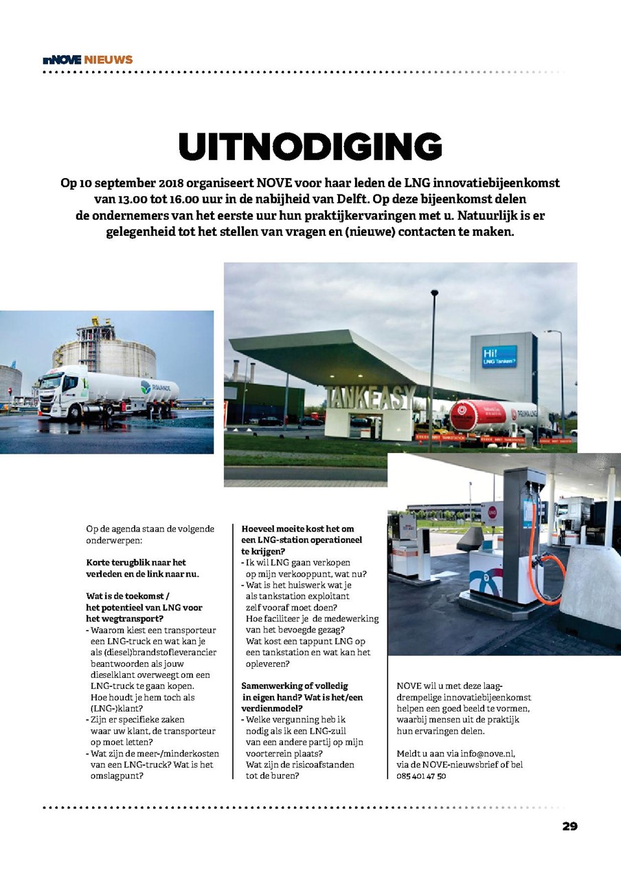 inNOVE.2018.2 LNG innovatiebijeenkomst