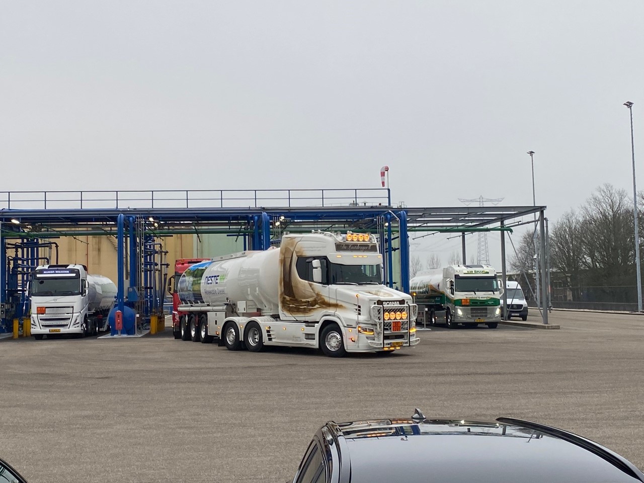 VARO depot GTB met Scania FF