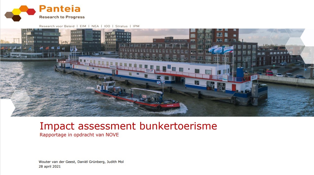 Panteia rapport bunkertoerisme april 2021