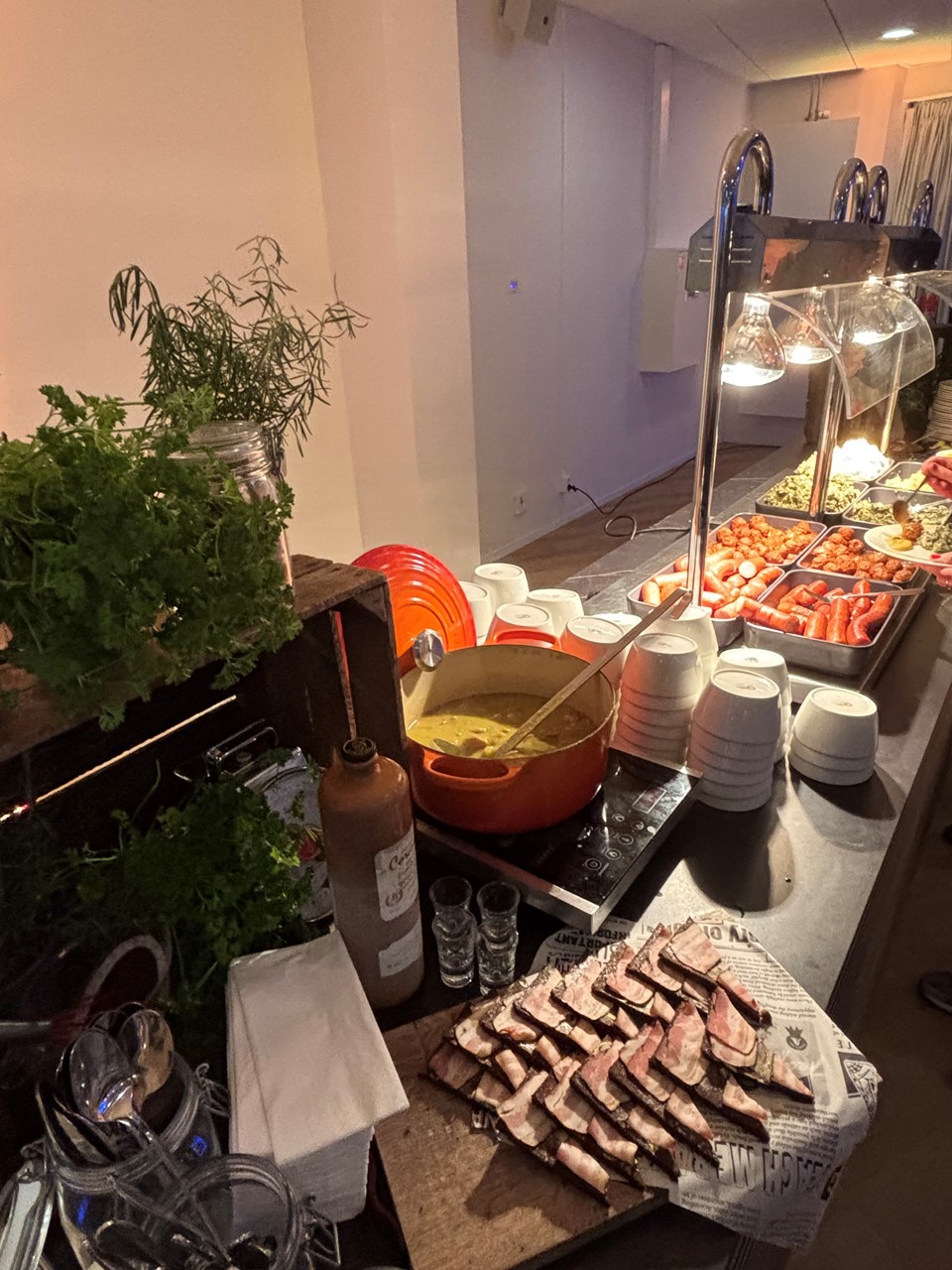 oorlam roggebrood en snert